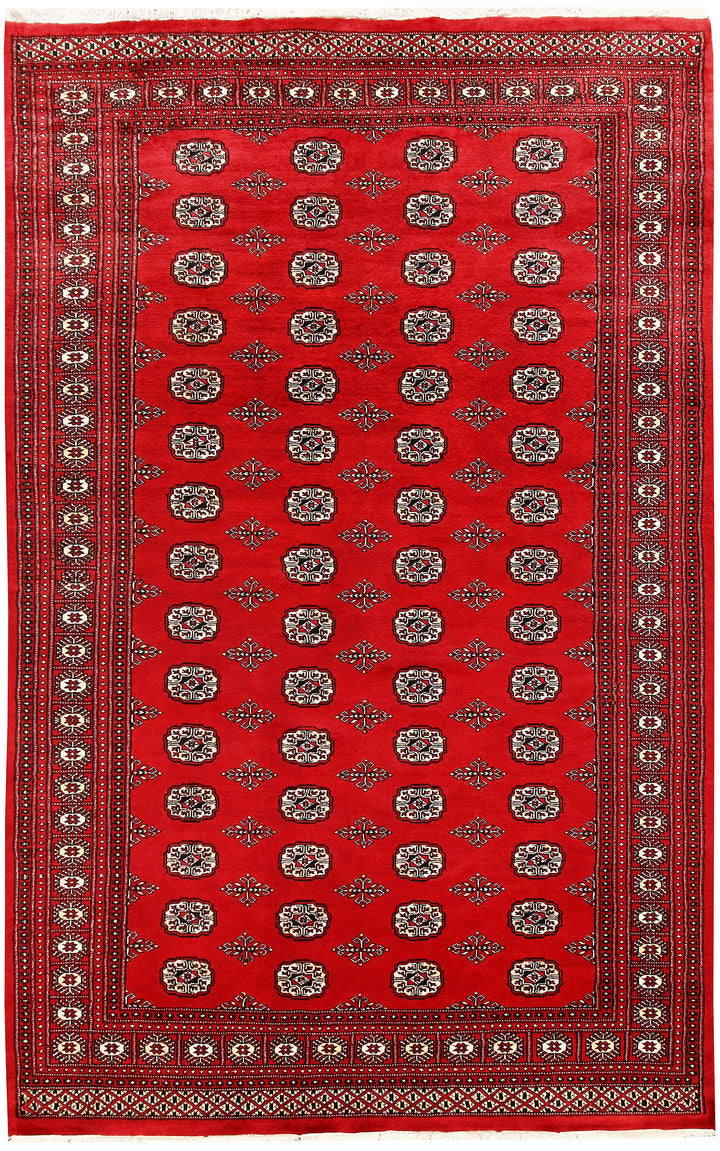 Firebrick Bokhara 6' x 9' 5 - No. 60061 - ALRUG Rug Store