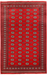 Firebrick Bokhara 6' x 9' 5 - No. 60061 - ALRUG Rug Store