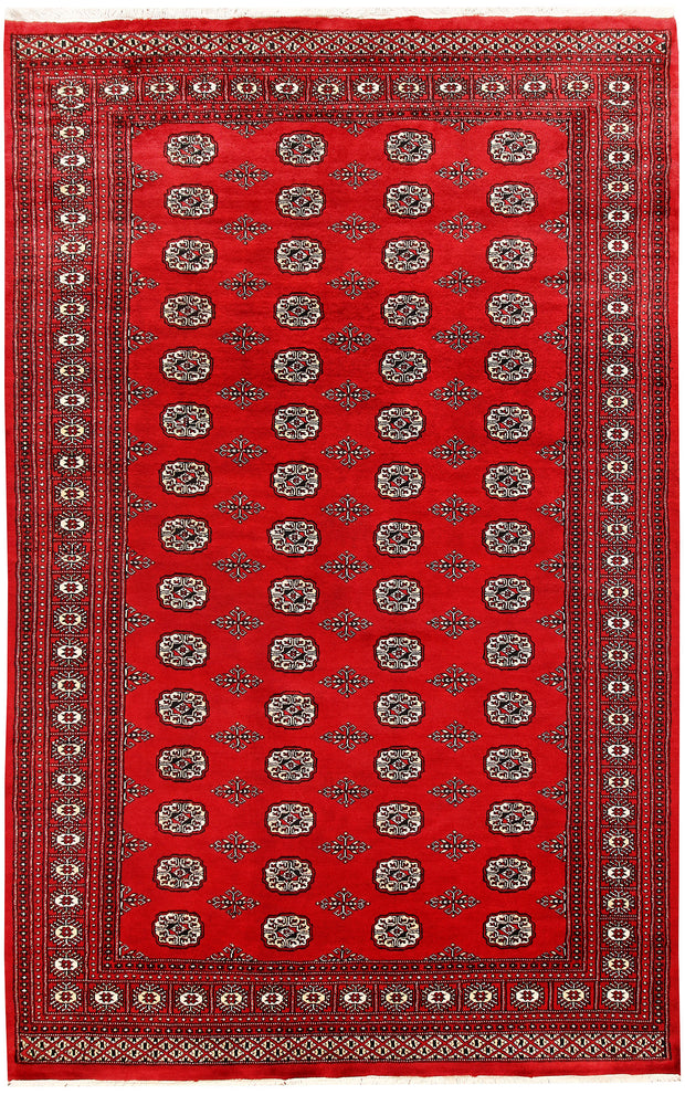 Firebrick Bokhara 6' x 9' 5 - No. 60061 - ALRUG Rug Store