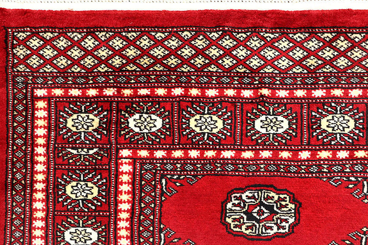 Firebrick Bokhara 6' x 8' 10 - No. 60063 - ALRUG Rug Store
