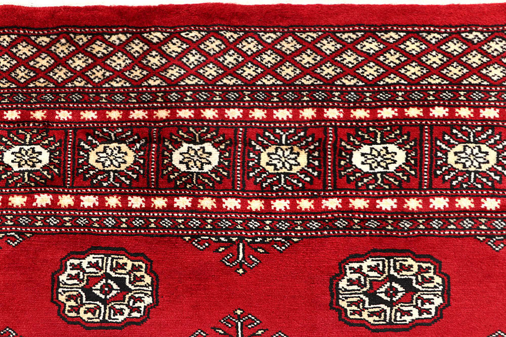 Firebrick Bokhara 6' x 8' 10 - No. 60063 - ALRUG Rug Store