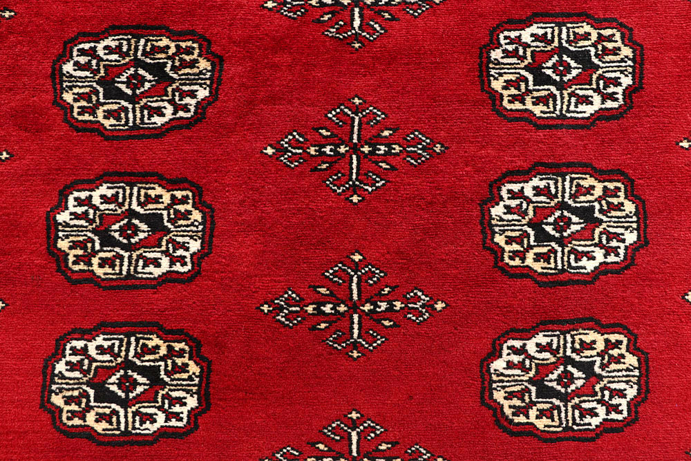 Firebrick Bokhara 6' x 8' 10 - No. 60063 - ALRUG Rug Store