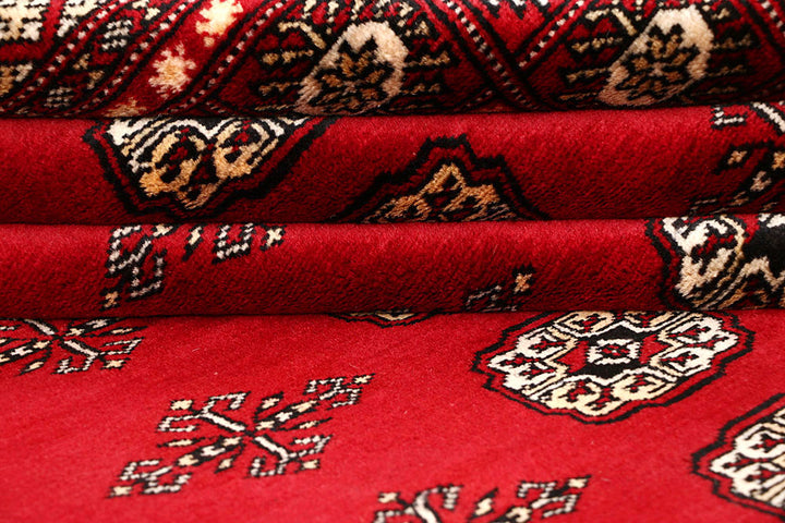 Firebrick Bokhara 6' x 8' 10 - No. 60063 - ALRUG Rug Store