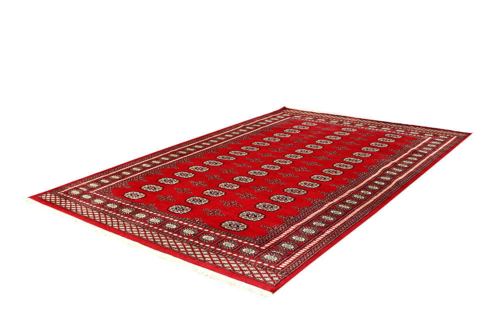 Firebrick Bokhara 6' x 8' 10 - No. 60063 - ALRUG Rug Store
