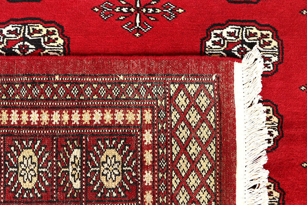 Firebrick Bokhara 6' x 8' 10 - No. 60063 - ALRUG Rug Store