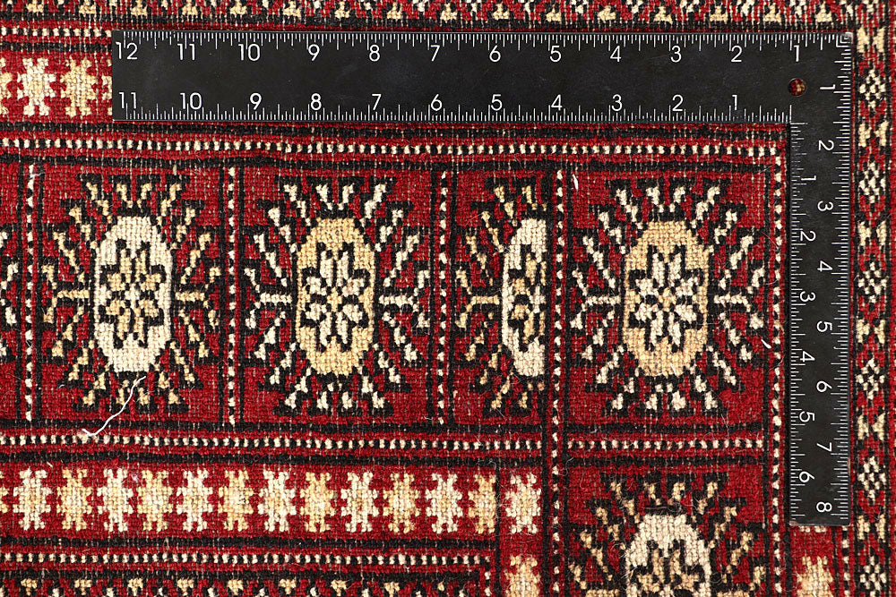 Firebrick Bokhara 6' x 8' 10 - No. 60063 - ALRUG Rug Store