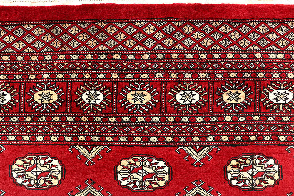 Firebrick Bokhara 6' x 9' 3 - No. 60064 - ALRUG Rug Store
