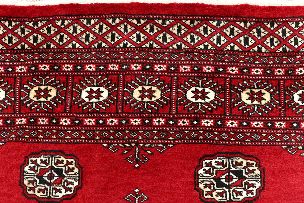 Red Bokhara 6' x 8' 9 - No. 60065 - ALRUG Rug Store