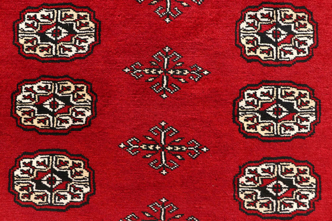 Red Bokhara 6'  x" 8'  9" - No. QA23572