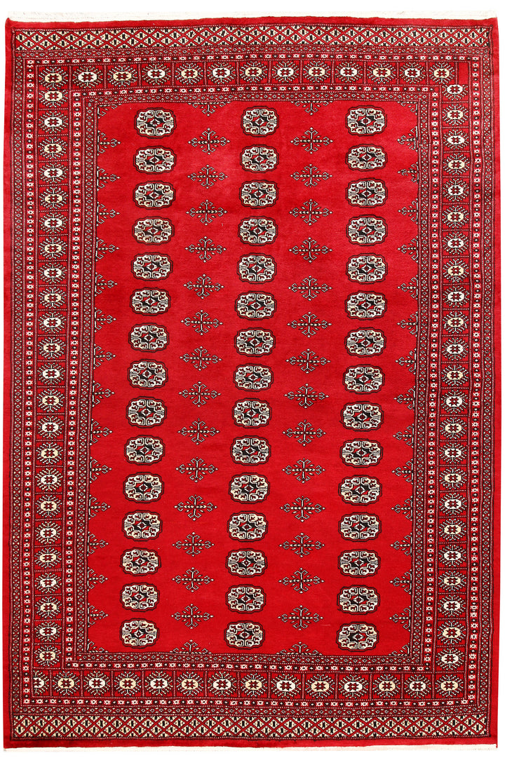 Red Bokhara 6'  x" 8'  9" - No. QA23572