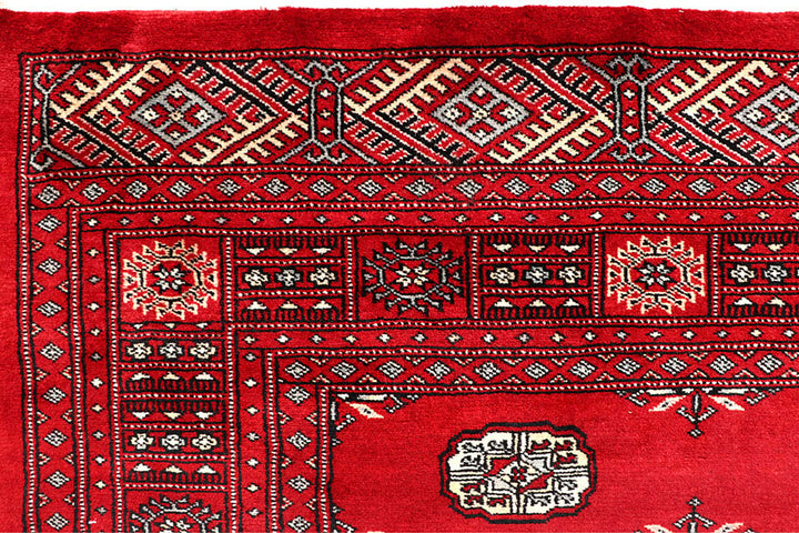 Red Bokhara 6' x 9' 1 - No. 60066 - ALRUG Rug Store