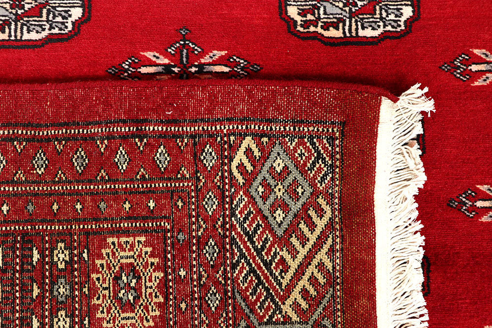 Red Bokhara 6' x 9' 1 - No. 60066 - ALRUG Rug Store