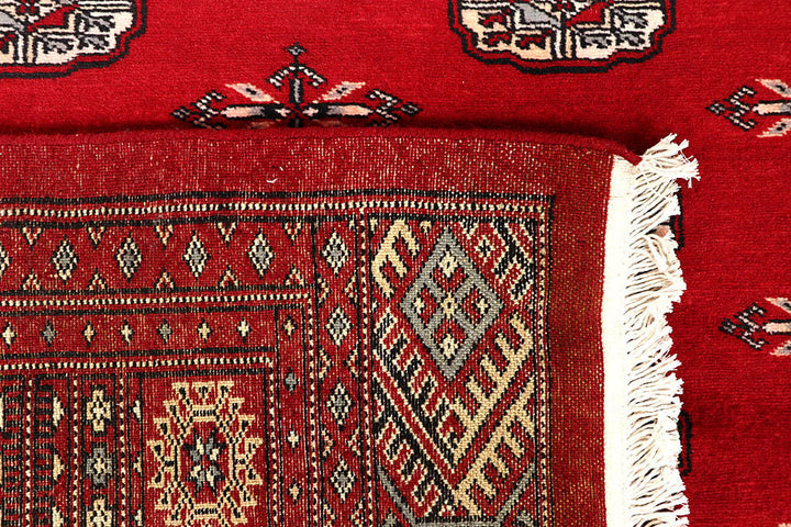 Red Bokhara 6' x 9' 1 - No. 60066 - ALRUG Rug Store