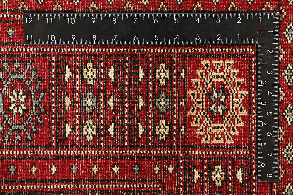 Red Bokhara 6' x 9' 1 - No. 60066 - ALRUG Rug Store