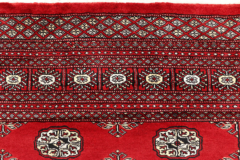 Firebrick Bokhara 6' 3 x 8' 10 - No. 60067 - ALRUG Rug Store