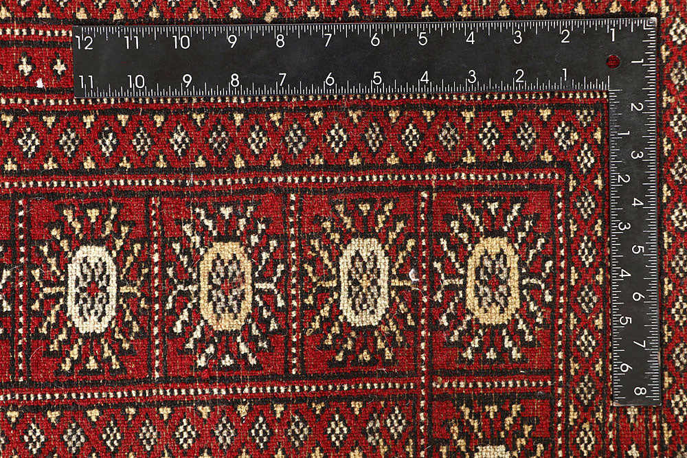 Firebrick Bokhara 6' 3 x 8' 10 - No. 60067 - ALRUG Rug Store