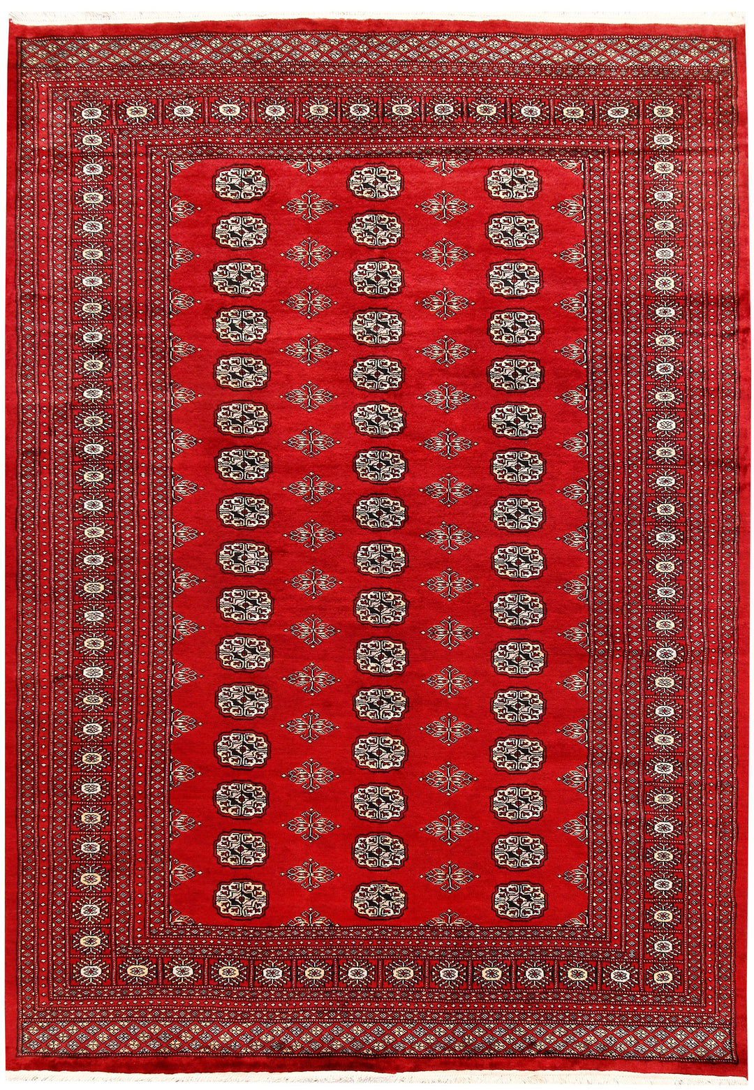 Firebrick Bokhara 6' 3 x 8' 10 - No. 60067 - ALRUG Rug Store