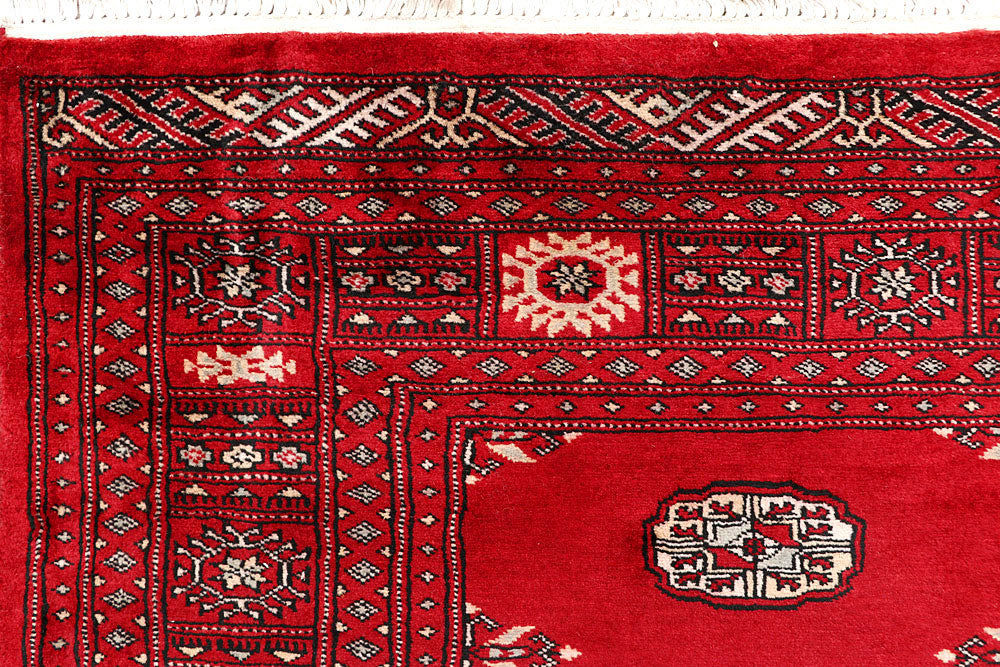 Red Bokhara 6' 1 x 9' - No. 60068 - ALRUG Rug Store