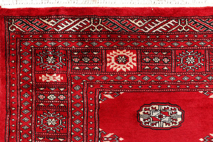 Red Bokhara 6' 1 x 9' - No. 60068 - ALRUG Rug Store