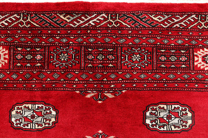 Red Bokhara 6' 1 x 9' - No. 60068 - ALRUG Rug Store