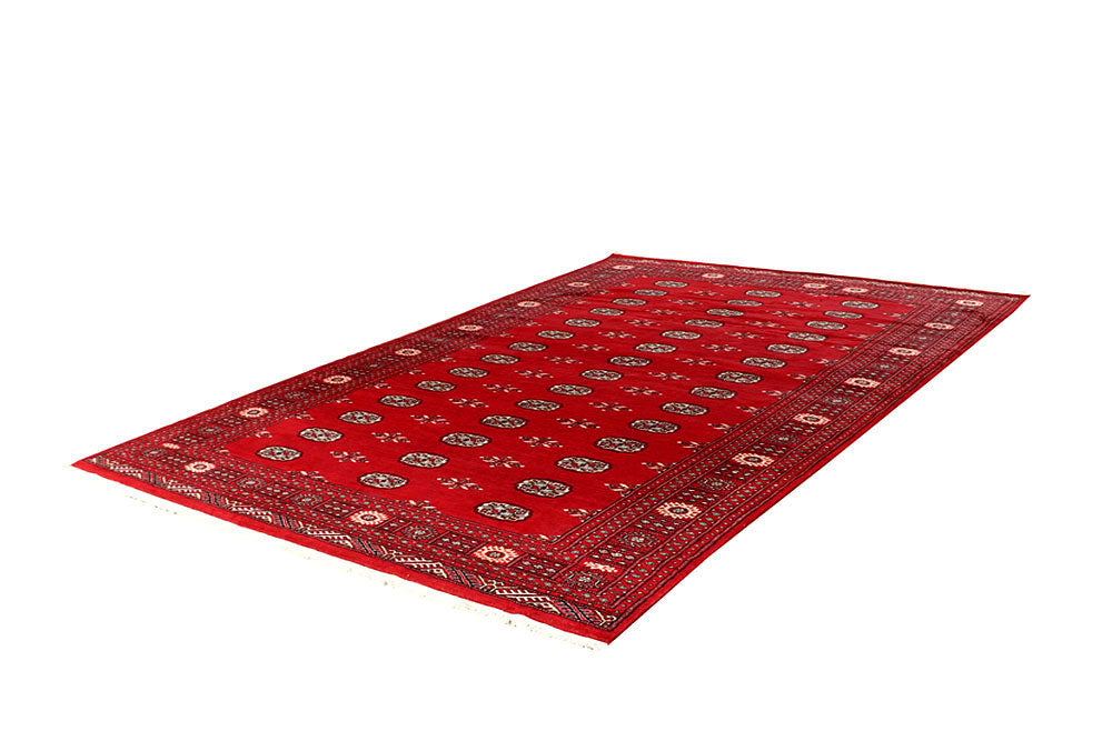 Red Bokhara 6' 1 x 9' - No. 60068 - ALRUG Rug Store