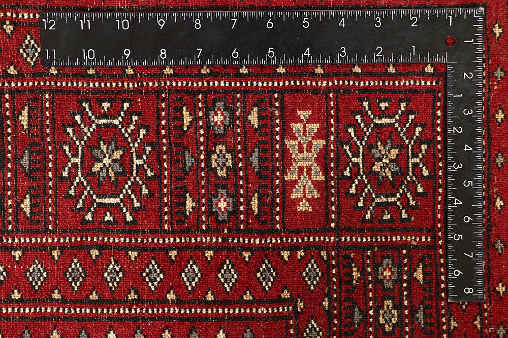 Red Bokhara 6' 1 x 9' - No. 60068 - ALRUG Rug Store