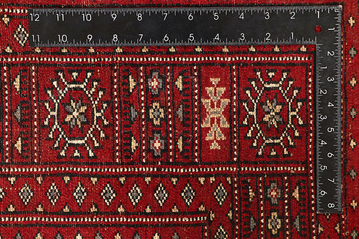 Red Bokhara 6' 1 x 9' - No. 60068 - ALRUG Rug Store