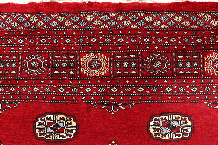 Red Bokhara 6' 4 x 9' 3 - No. 60069 - ALRUG Rug Store