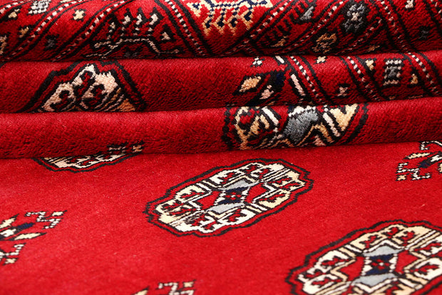 Red Bokhara 6' 4 x 9' 3 - No. 60069 - ALRUG Rug Store