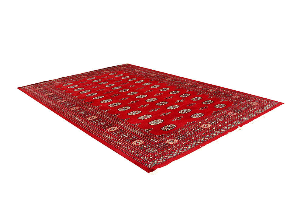 Red Bokhara 6' 4 x 9' 3 - No. 60069 - ALRUG Rug Store