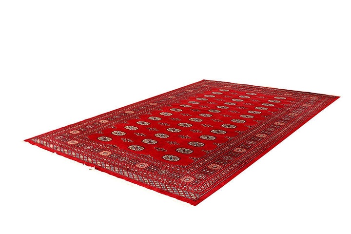 Red Bokhara 6' 4 x 9' 3 - No. 60069 - ALRUG Rug Store