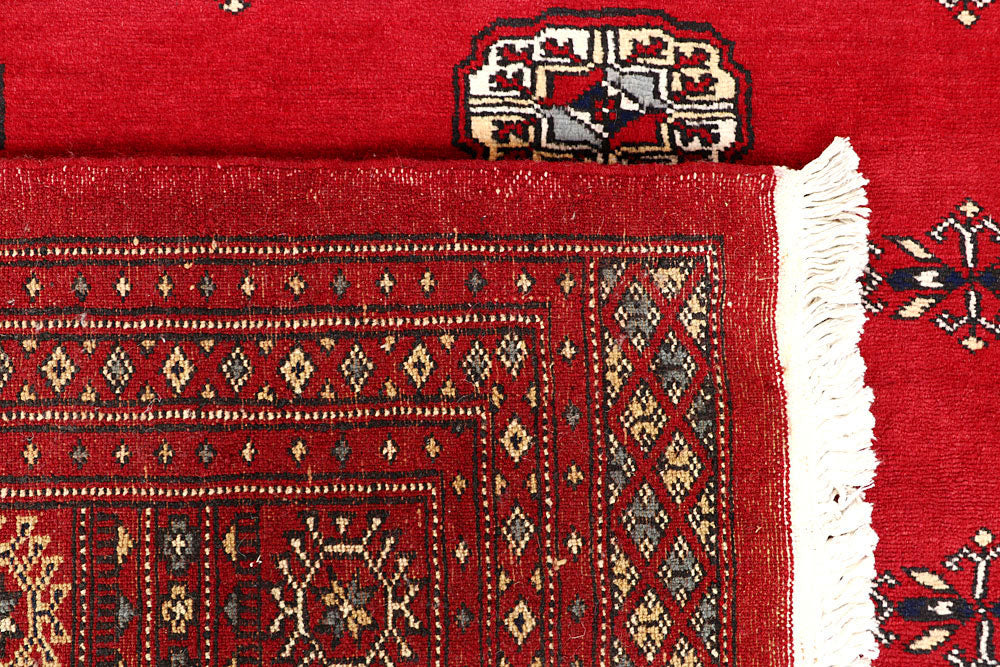 Red Bokhara 6' 4 x 9' 3 - No. 60069 - ALRUG Rug Store