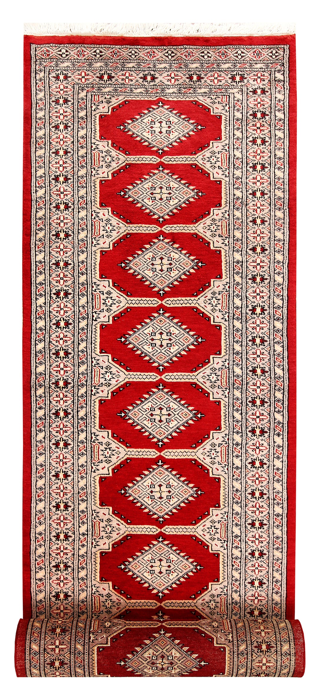 Firebrick Jaldar 2' 7 x 13' - No. 60071 - ALRUG Rug Store