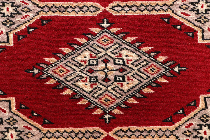 Red Jaldar 2' 7 x 13' 1 - No. 60072 - ALRUG Rug Store