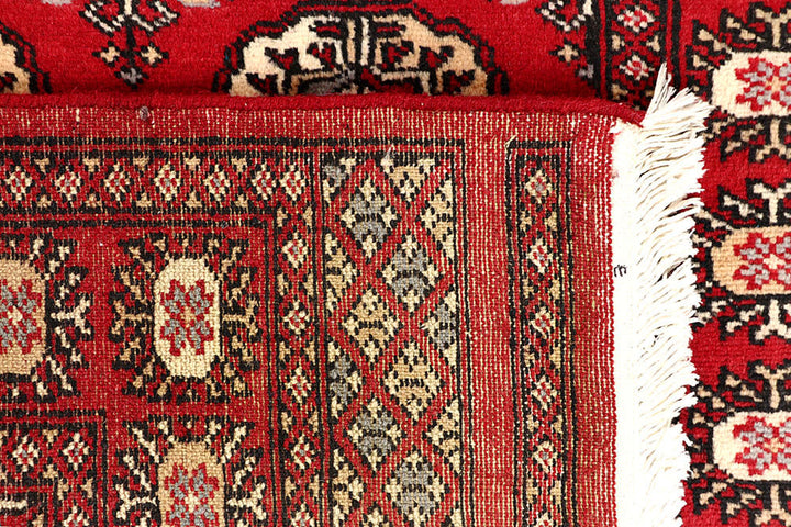 Red Bokhara 2' 7 x 12' 8 - No. 60075 - ALRUG Rug Store