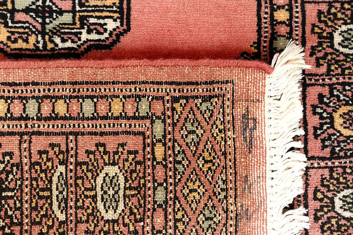 Salmon Bokhara 2' 7 x 13' 5 - No. 60081 - ALRUG Rug Store