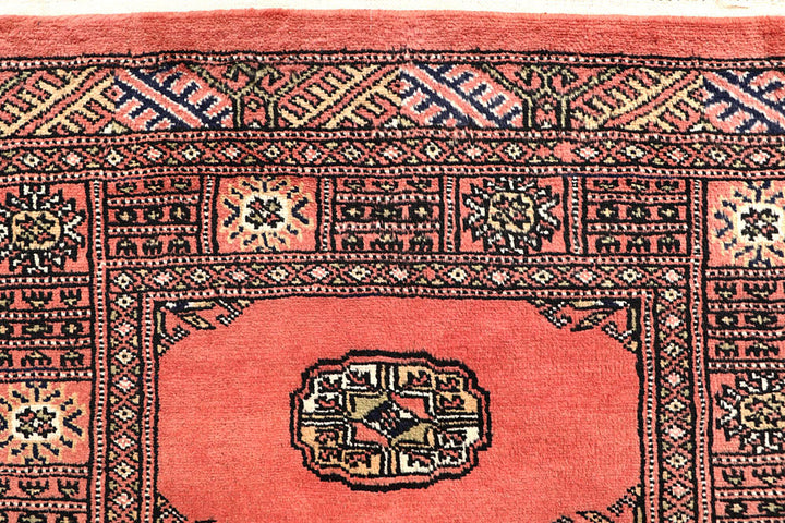 Salmon Bokhara 2' 7 x 13' 9 - No. 60084 - ALRUG Rug Store