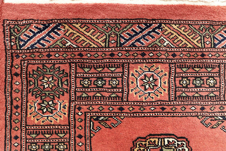 Salmon Bokhara 2' 6 x 13' 9 - No. 60085 - ALRUG Rug Store
