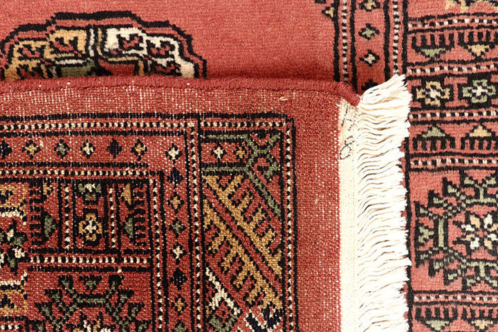 Salmon Bokhara 2'  6" x 13'  9" - No. QA50258