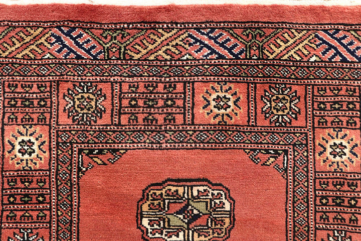 Salmon Bokhara 2' 6 x 13' 9 - No. 60086 - ALRUG Rug Store