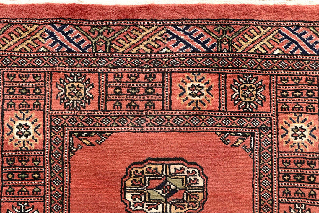 Salmon Bokhara 2'  6" x 13'  9" - No. QA49915