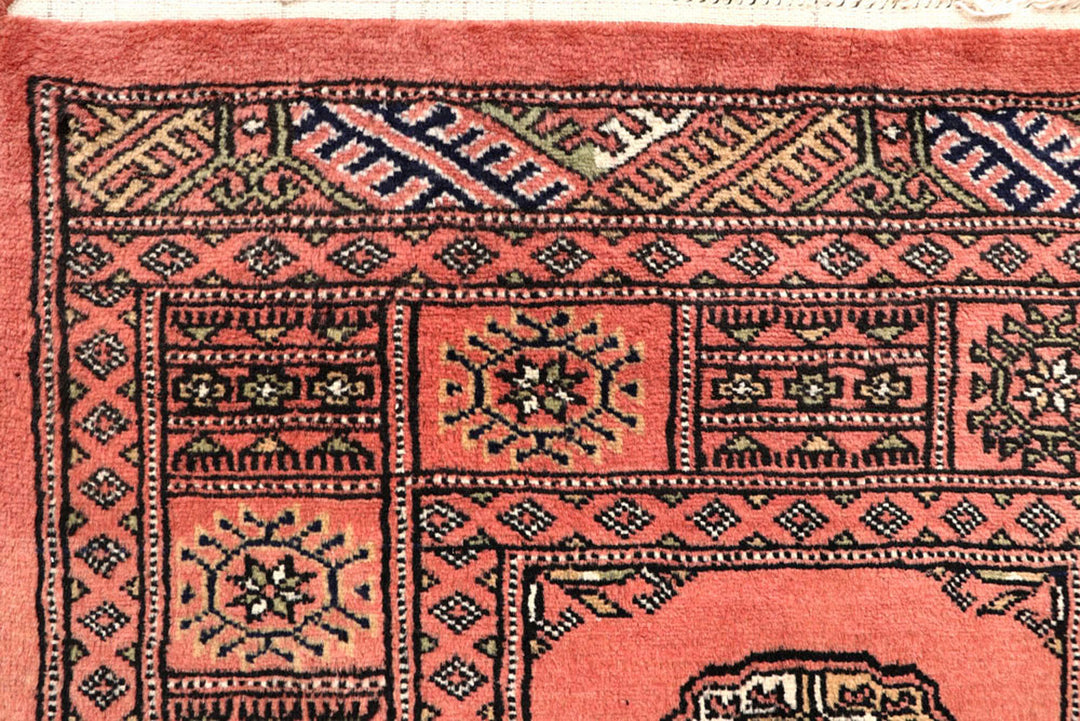 Salmon Bokhara 2'  7" x 13'  6" - No. QA43673