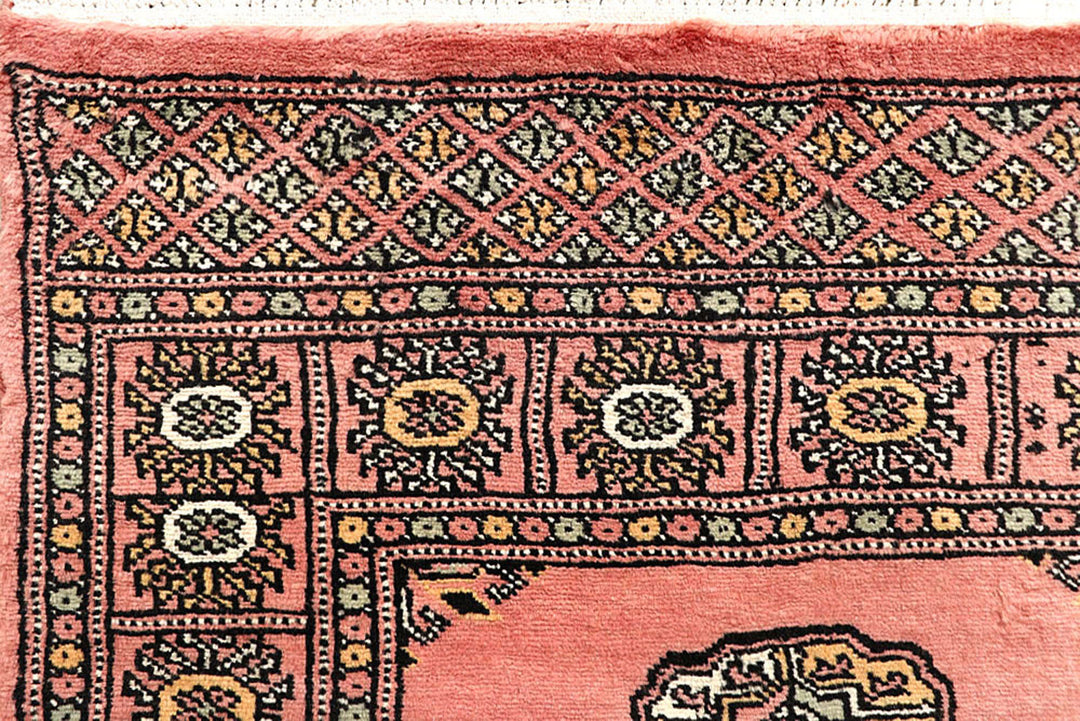 Salmon Bokhara 2'  7" x 13'  7" - No. QA50210