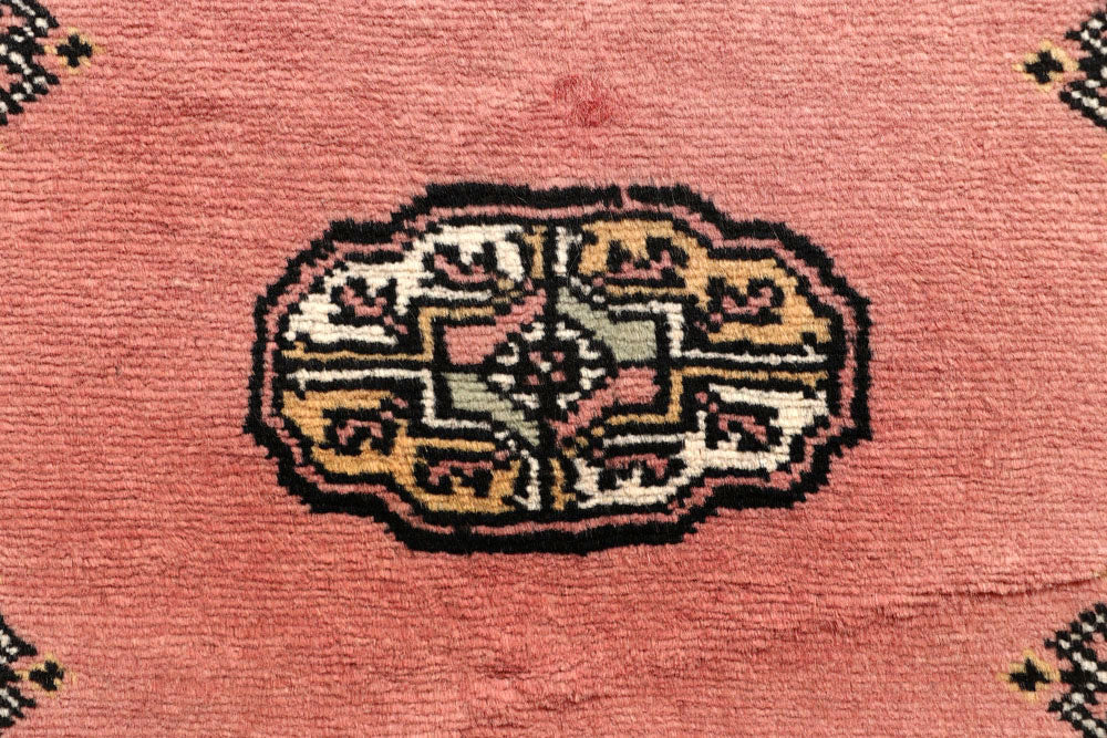 Salmon Bokhara 2' 7 x 13' 7 - No. 60090 - ALRUG Rug Store