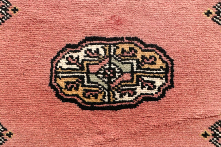 Salmon Bokhara 2' 7 x 13' 7 - No. 60090 - ALRUG Rug Store