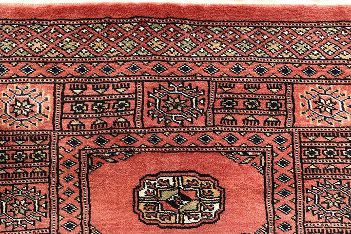 Salmon Bokhara 2'  7" x 14'  3" - No. QA28814