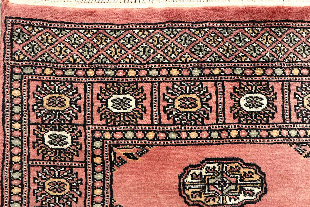 Salmon Bokhara 2'  7" x 13'  7" - No. QA29687