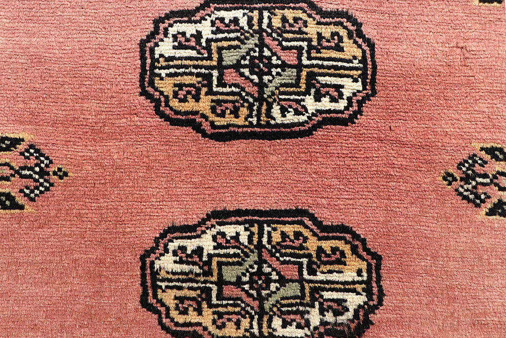 Salmon Bokhara 2' 7 x 13' 7 - No. 60093 - ALRUG Rug Store