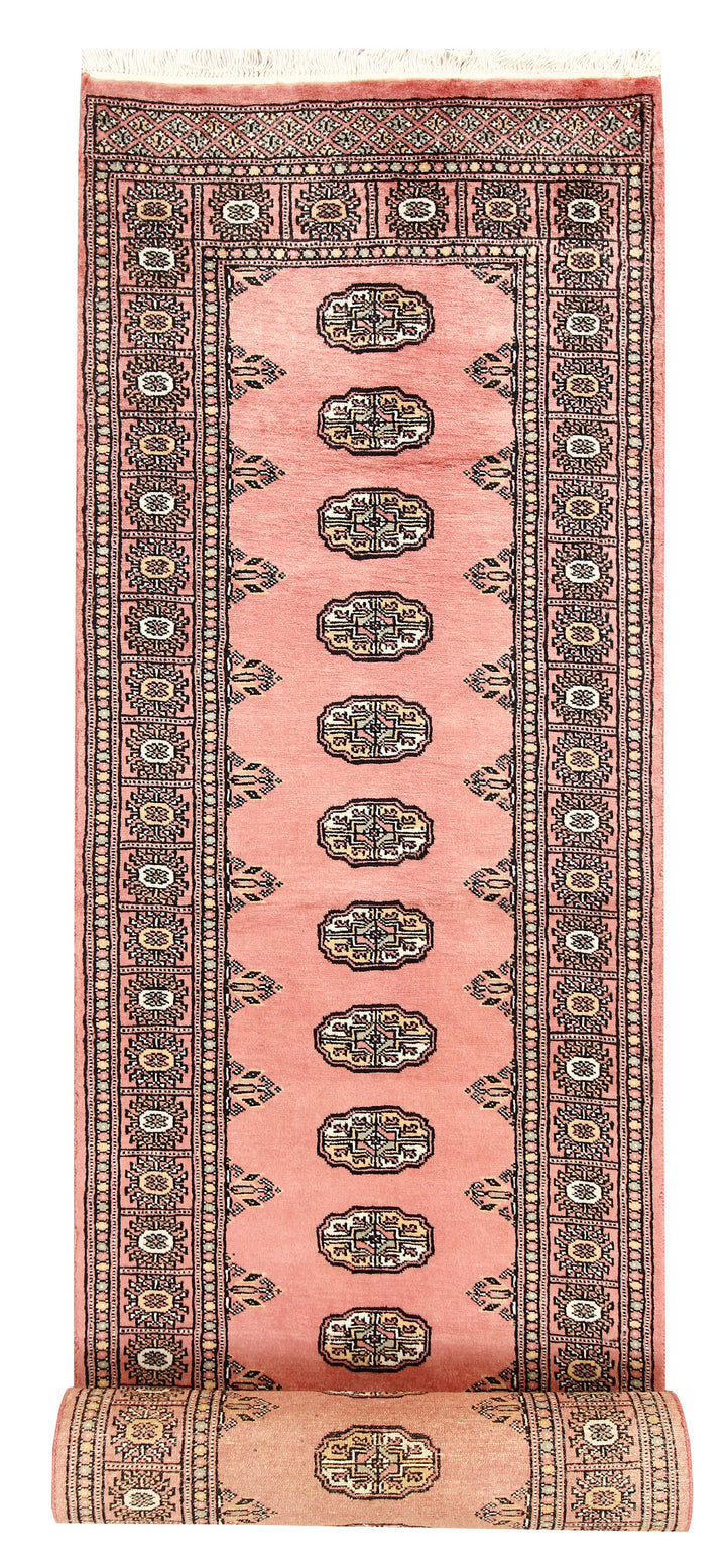 Salmon Bokhara 2'  7" x 13'  7" - No. QA29687