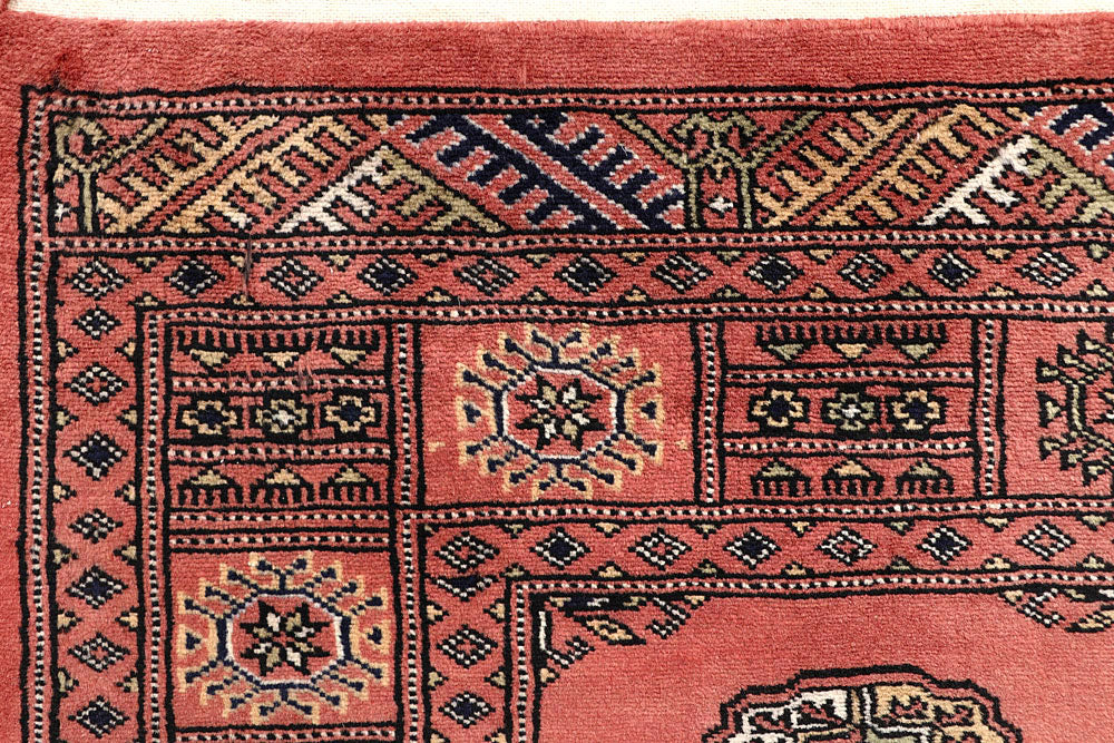 Salmon Bokhara 2' 6 x 13' 6 - No. 60094 - ALRUG Rug Store